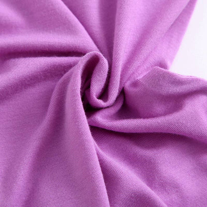 Luxie Lavender Ruffled Romper & Bow: NICU Friendly