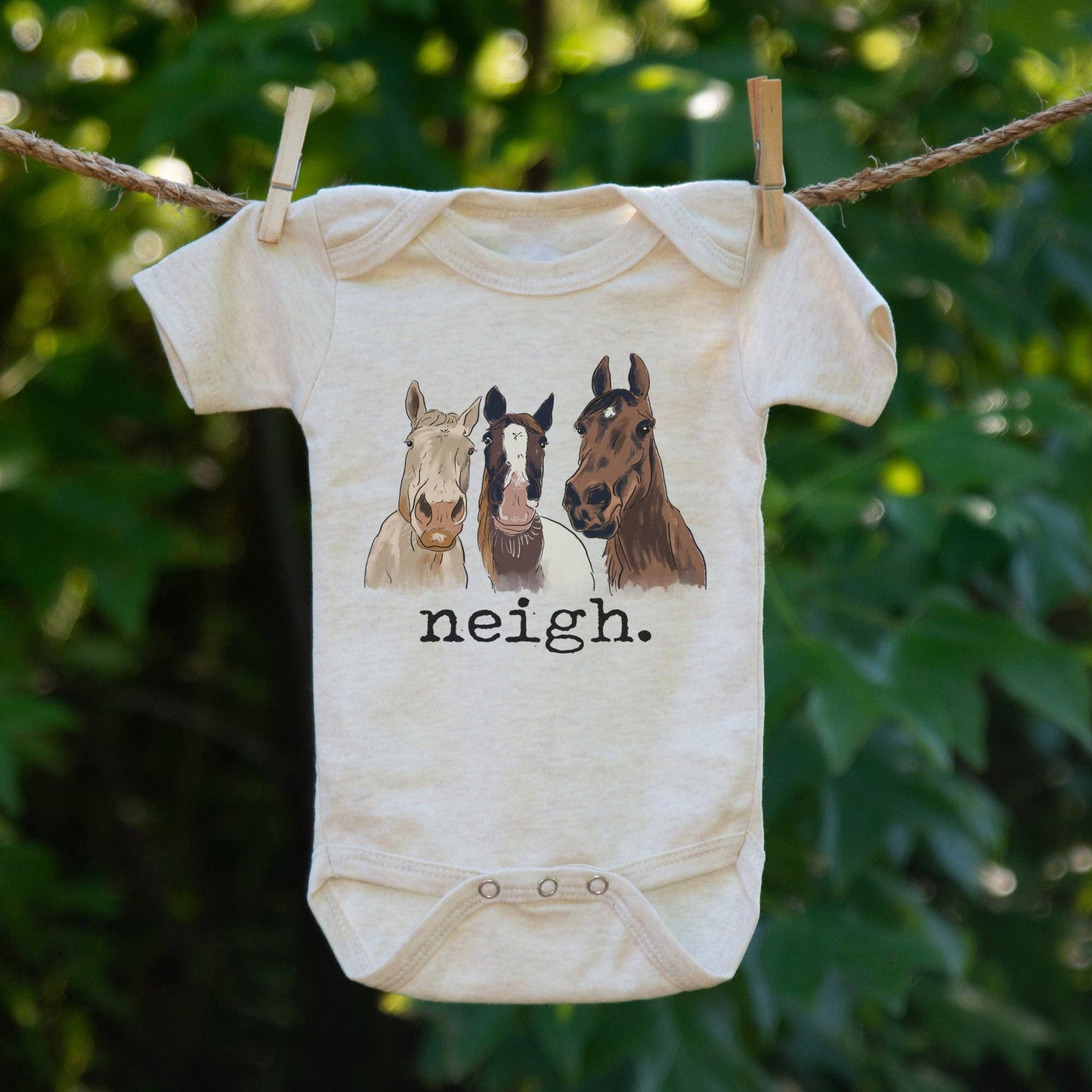 "Neigh" Horse Country Western Farm Clothing