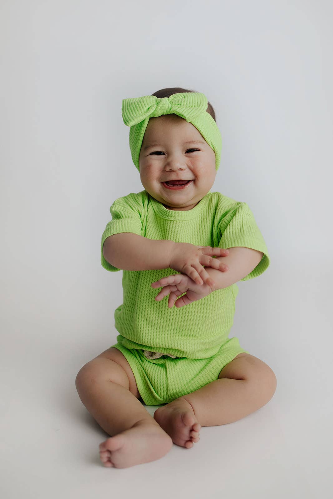 Lime Green Waffle Set