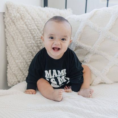 Mama Is My Boo Bamboo Sweatshirt Romper