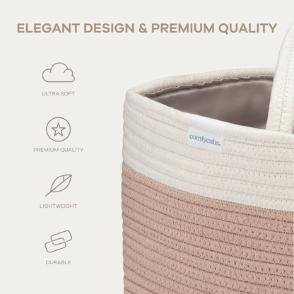 Diaper Caddy Organizer by Comfy Cubs: Blush