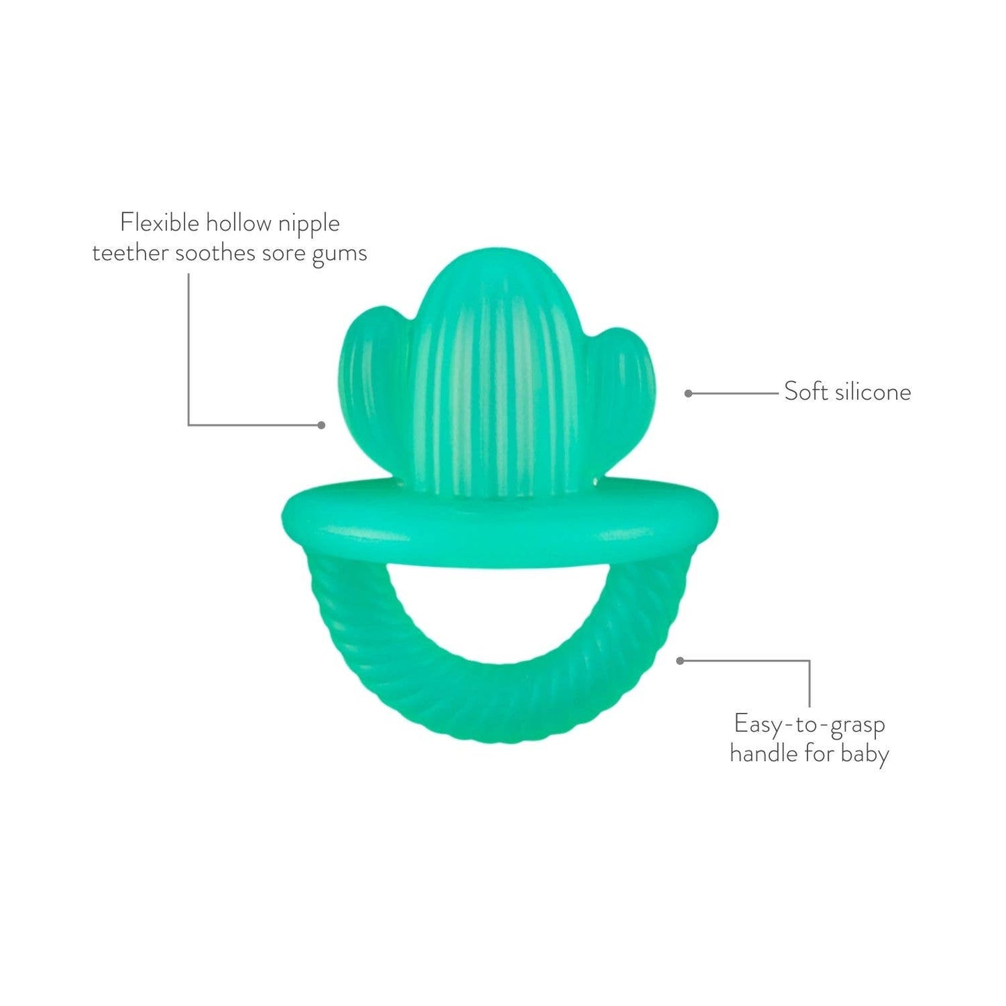 Teensy Teether™ Hero Pop Soothing Silicone Teether