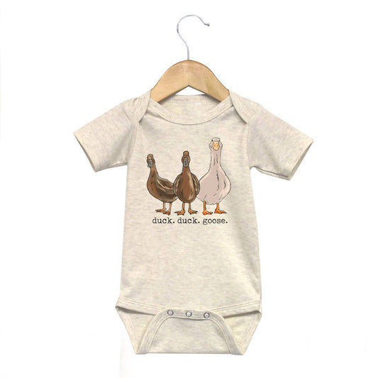 "Duck Duck Goose" Farm Baby Country Casual Baby Clothing