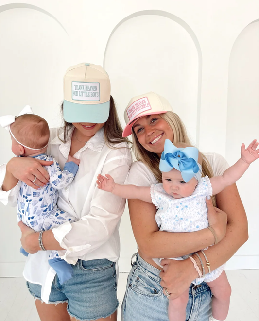 Thank Heaven for Little Boys - Vintage Trucker Hat