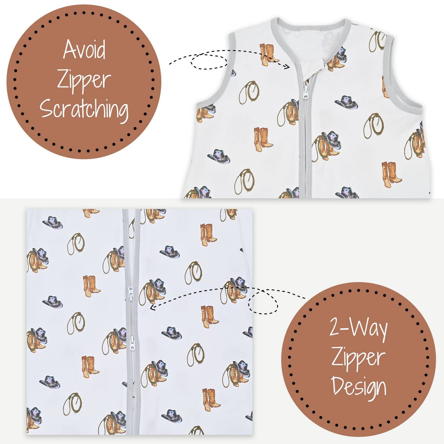 Life Is Better In Boots Baby Sleep Sack